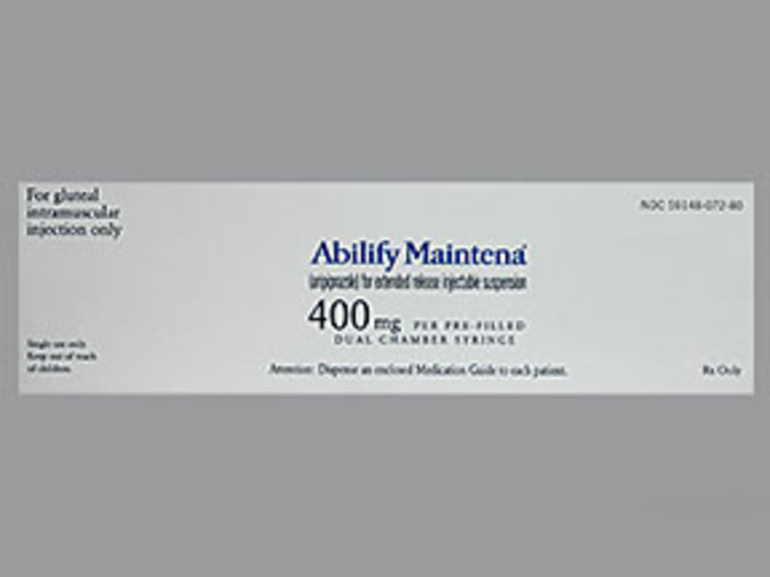 Rx Item-Abilify Maintena 400mg Syringe By Otsuka America