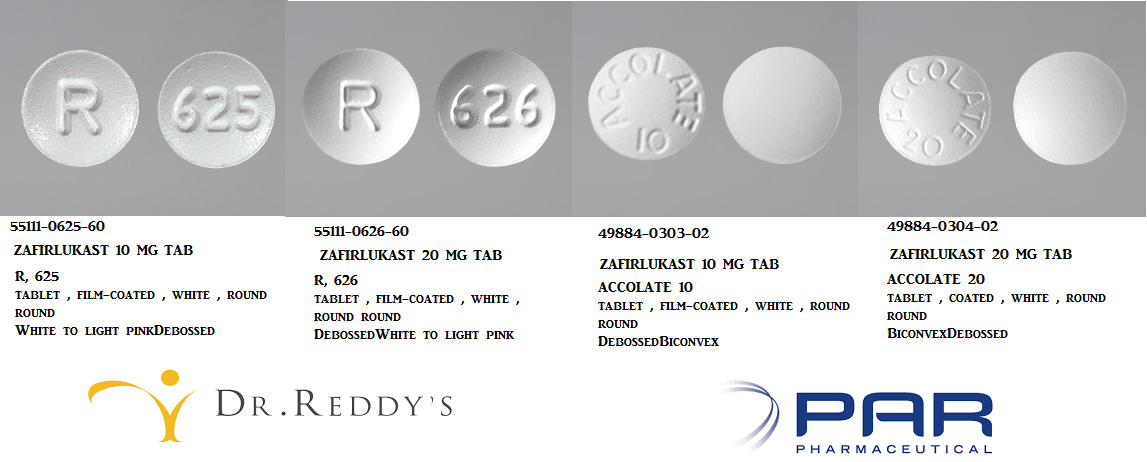 Rx Item-Zafirlukast 10Mg Tab 60 By Par Pharma