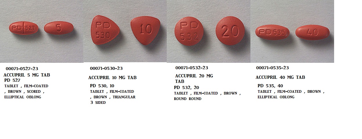 Image 5 of Rx Item-Accupril 20mg Tab 90 By Pfizer Pharma