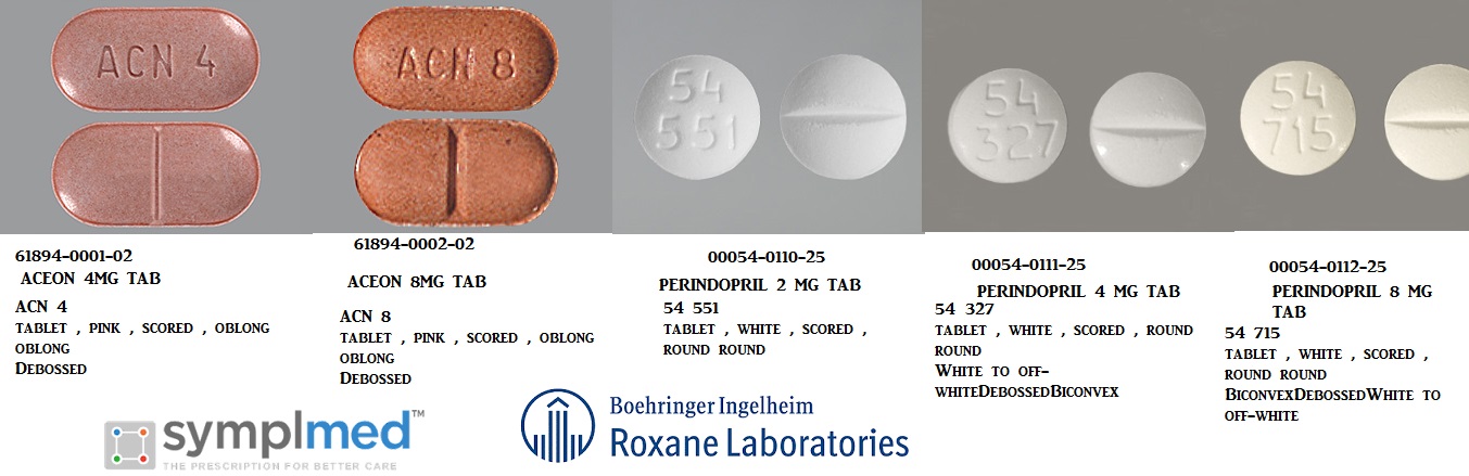 Rx Item-Aceon 4mg Tab 100 By Symplmed Pharma