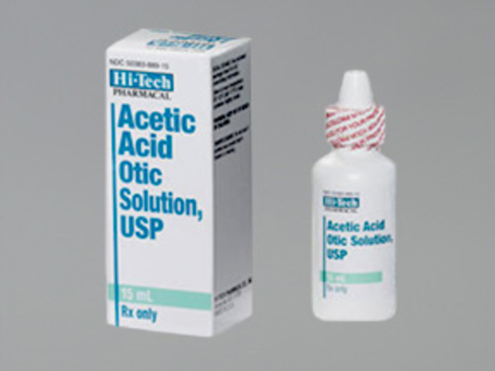 Rx Item-Acetic Acid 2% Vosol 15 ML Drops by Akorn Pharma USA 