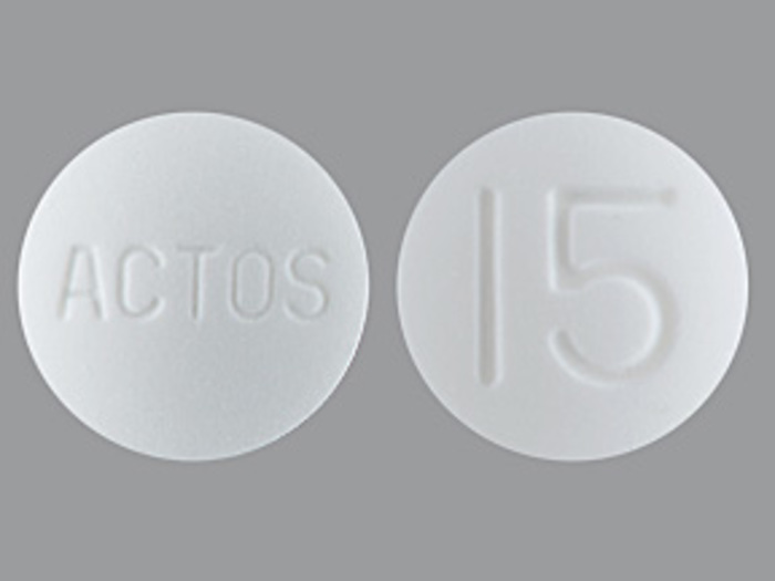 Rx Item-Actos 15MG 30 Tab by Takeda Pharma USA 