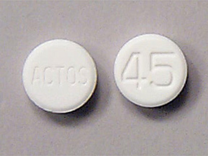 Rx Item-Actos 45MG 30 Tab by Takeda Pharma USA 