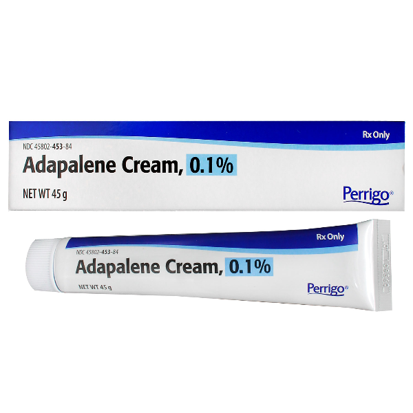 Rx Item-Adapalene 0.1% Cream Gen Defferin 45gm By Perrigo Pharma