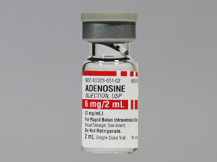 Rx Item-Adenosine 6MG 10X2 ML Vial by Fresenius Kabi Pharma USA  