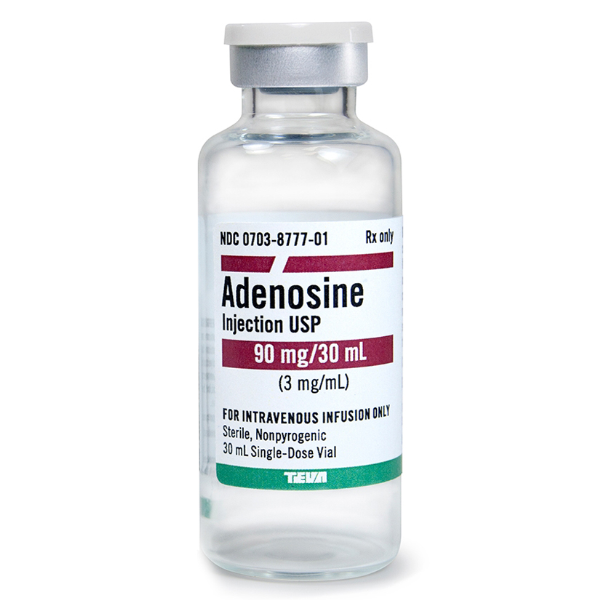 Rx Item-Adenosine 3Mg/ml Vial 30ml By Teva Pharma