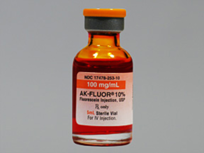 Rx Item-Ak-Fluor 500Mg/5ml 10% Vial 1 box of 12X5ml By Long Grove  Pharma