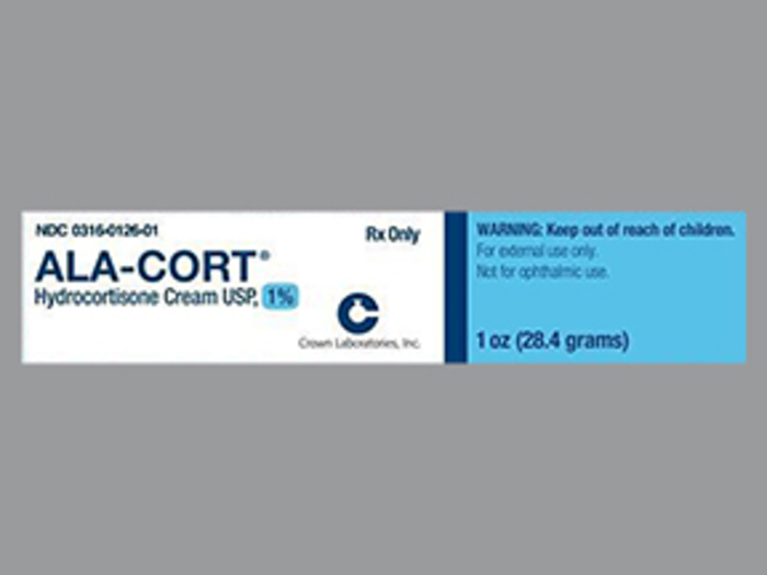 Rx Item-Ala Cort 1% 1% Cream 1 oz By Crown Lab