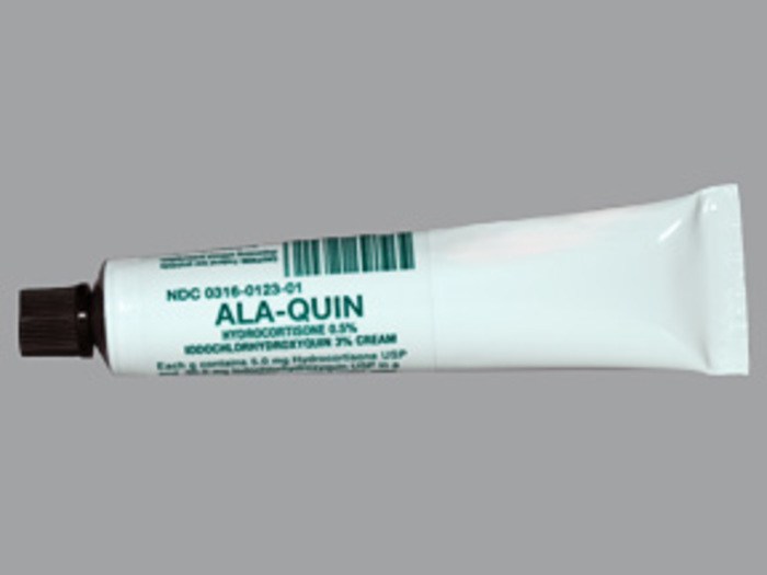 Rx Item-Alaquin clioquinol/hydrocortisone Cream 3% 0.5% Cream 1 oz By Crown Lab