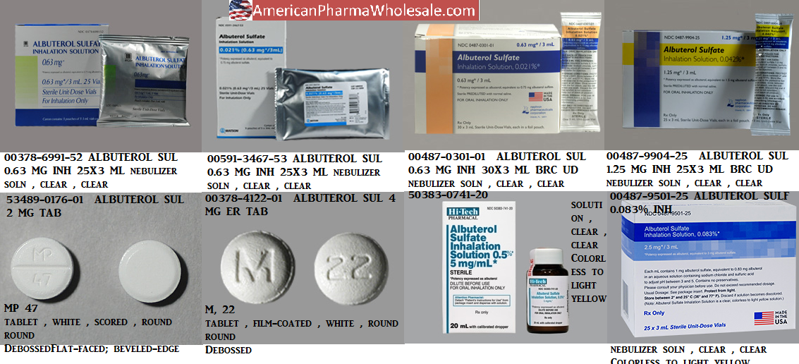 Albuterol 2.5mg 3ml Sol 30X3ml by Nephron Pharma