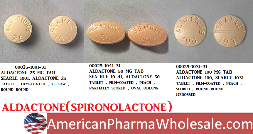 Rx Item-Aldactone 100mg Tab 100 By Pfizer Pharma