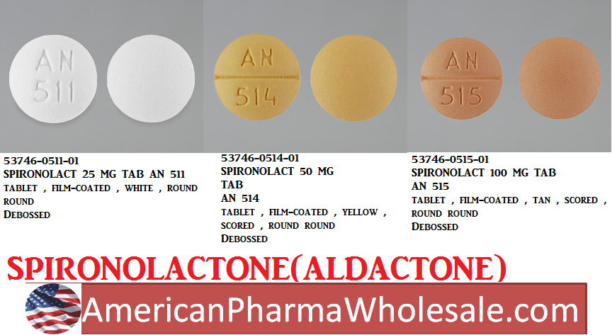 Rx Item-Spironolactone 25Mg Tab 100 By Mylan Institutional