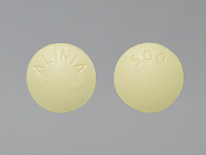 Rx Item-Alinia 500MG 12 Tab by Romark Pharma USA 
