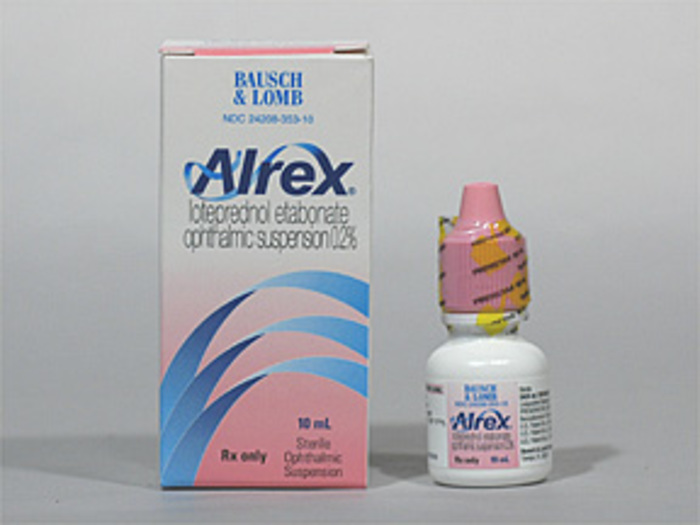 Rx Item-Alrex 0.2% 10 ML Suspension by Valeant Pharma USA 