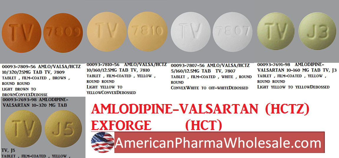 Rx Item-Amlodipine-Valsartan 10mg 320mg 25mg Tab 30 By Lupin Pharma