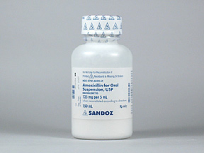Rx Item-Amoxicillin 125Mg/5ml Sus 150ml By Sandoz Pharma