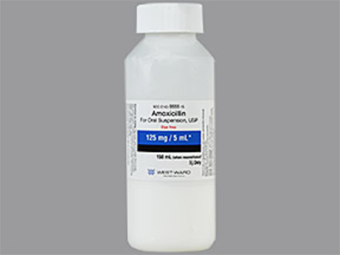 Rx Item-Amoxicillin 125Mg/5ml Sus 150ml By Hikma(Westward)  Pharma
