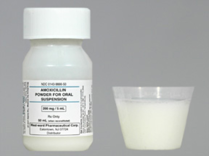 Rx Item-Amoxicillin 200Mg/5ml Sus 50ml By Hikma(Westward) Pharma