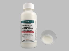 Rx Item-Amoxicillin-Clavulanate Potassium 250/62.5MG 100 ML Suspension by Morton Grove Pharma USA 