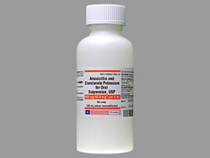 Rx Item-Amoxicillin-Pot Clavulanate 600/42.9 5 Sus 125ml Gen Augmentin