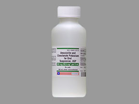 Rx Item-Amoxicillin-Clavulanate Potassium 100 ML Suspension Generic Augmentin by Aurobindo Pharma USA 