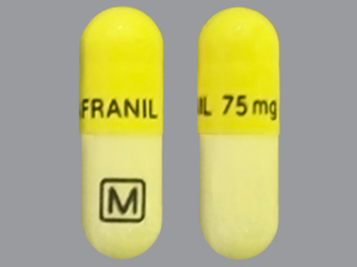 Rx Item-Anafranil 75mg Cap 30 by Mallinkrodt Pharma