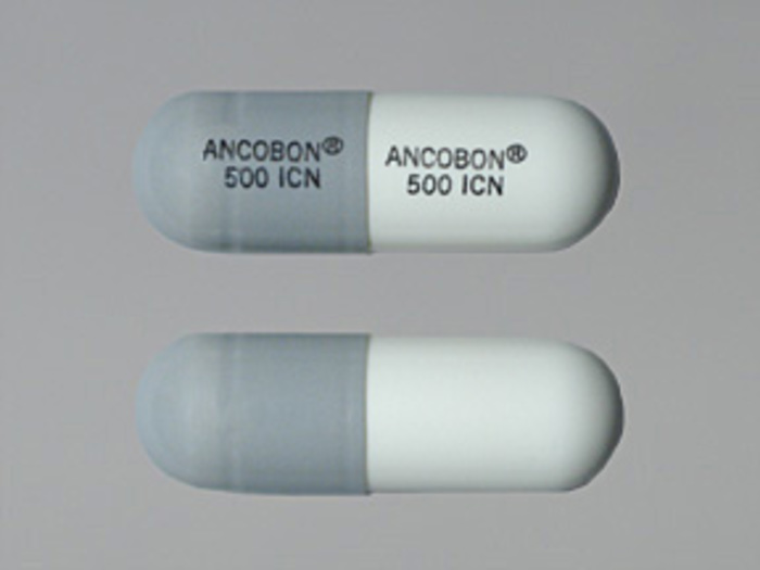 Rx Item-Ancobon 500MG flucytosine ORAL 100 Cap by Valeant Pharma USA 