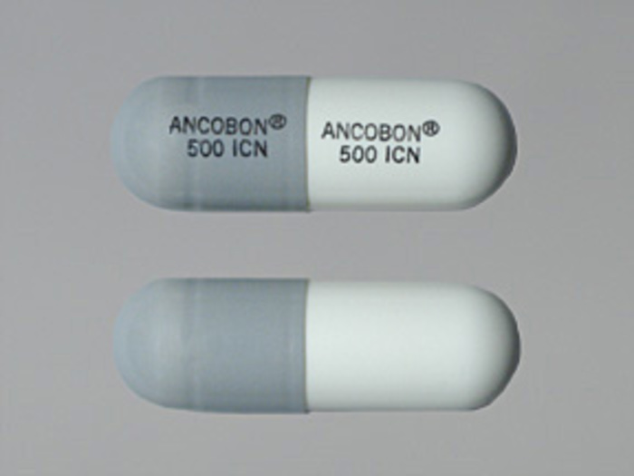 Rx Item-Ancobon 500mg flucytosine ORAL Cap 100 by Valeant Pharma