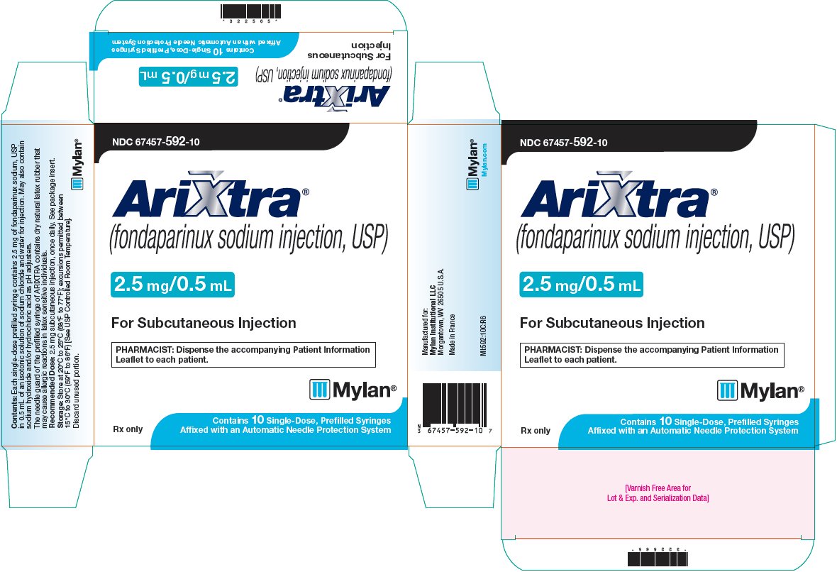 '.Arixtra 2.5mg 0.5 Syg 10X0.5ml.'