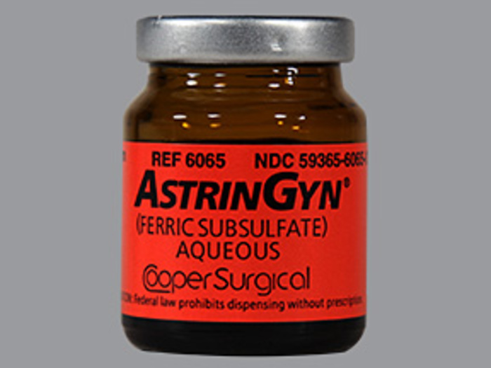 Rx Item-Astringyn 259mg ferric subsulfate Topical Gel 12X8ml by Coopersurgical