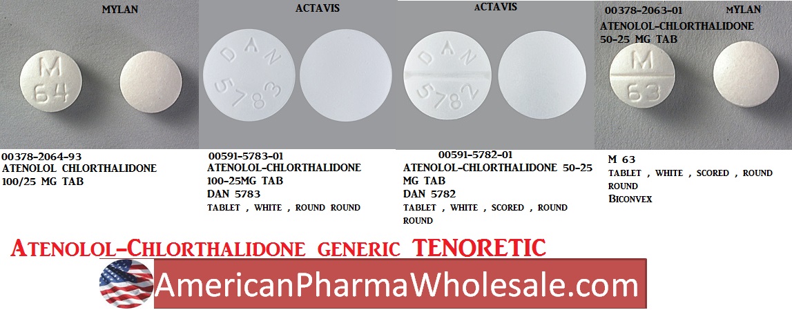 '.Tenoretic 100 100Mg 25Mg Tab 100 By Alma.'