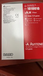 Rx Item-Avitene Powder 6 by Bard Davol