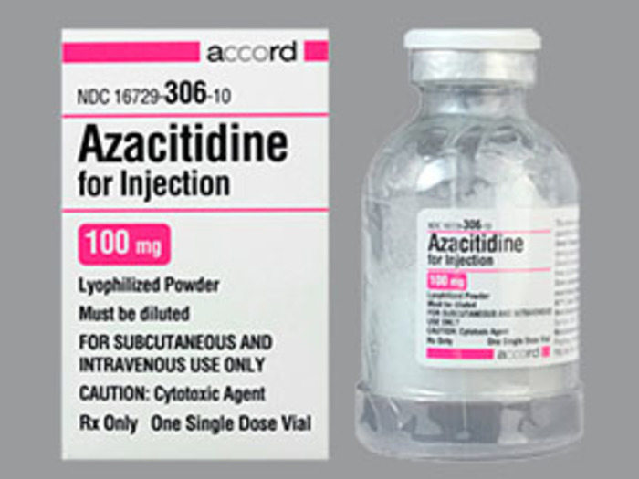 Rx Item-Azacitidine 100mg 30mg Vial 1 by Accord Pharma Gen Vidaza