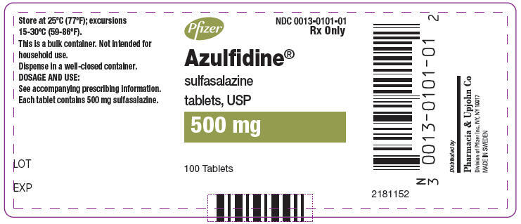 '.Azulfidine 500mg Tab 100 by Pf.'