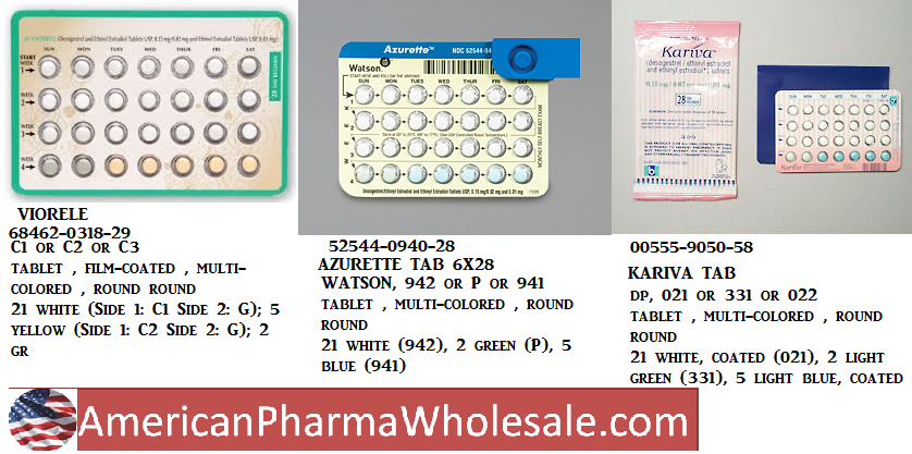 Rx Item-Azurette 21 5 Tab 6X28 by Method Pharma