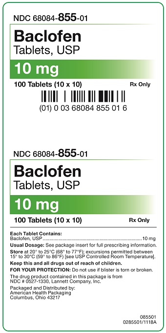 Rx Item-Baclofen 10mg Gen Lioresa lTab 100 by AHP UNIT DOSE 