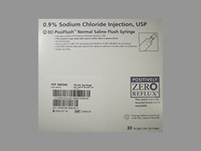 Rx Item-BD Posiflush Saline 853570 W/Plngr 0.9% Syrig