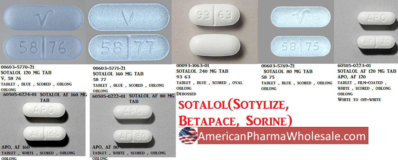 Item-Sotalol 160Mg Tab By Teva Pharma