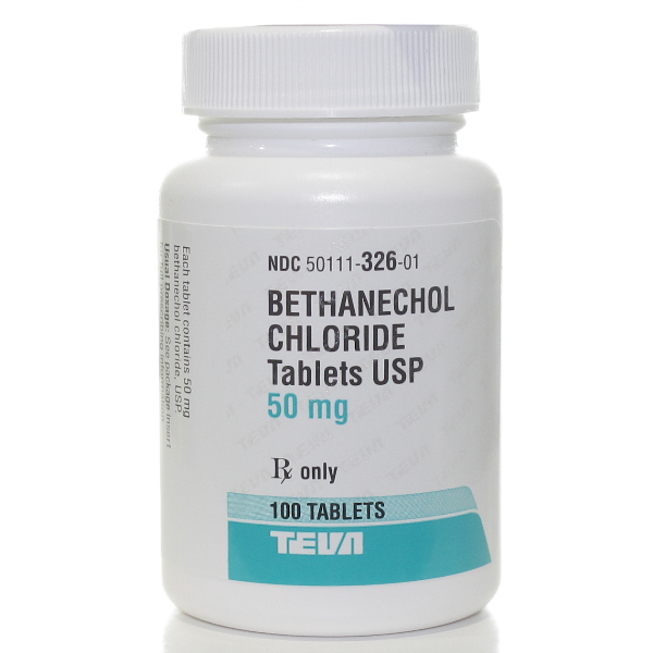Rx Item-Bethanechol 50mg Tab 100 by Teva Pharma