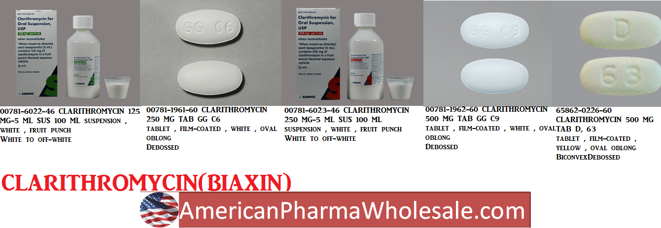 tåge kold forfremmelse Rx Item-Clarithromycin 500Mg Tab 60 By Actavis Pharma(Teva)