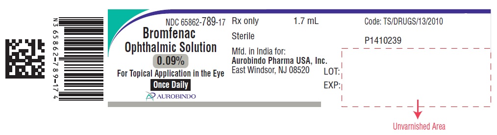 Rx Item-Bromfenac Oph 0.09% drops 1.7ml by Aurobindo Pharma Gen Bromday