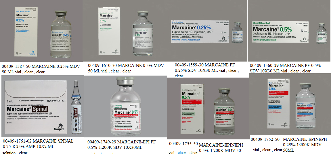 '.Bupivacaine .25% 2.5mg/ml Vial.'