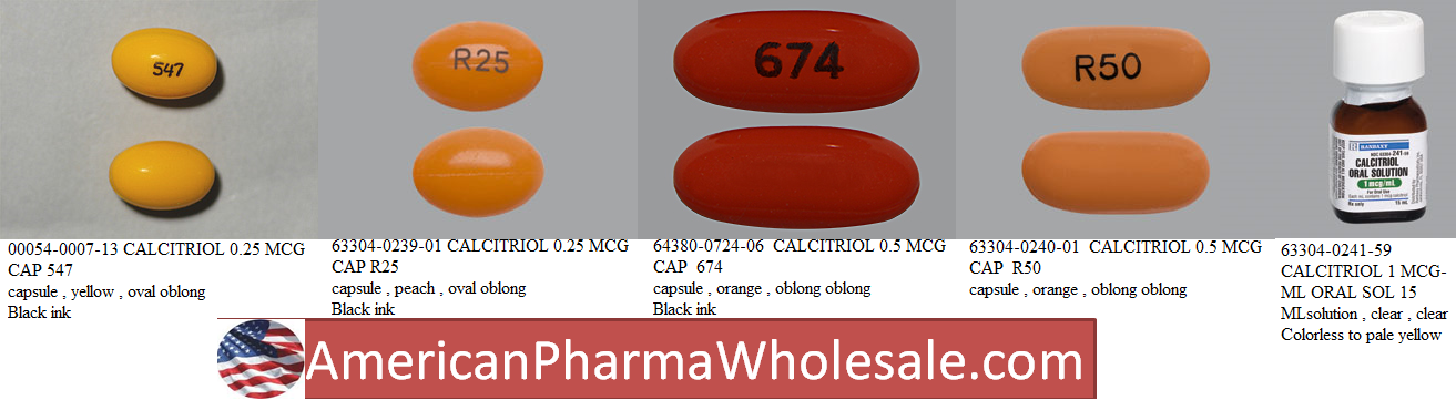 Rx Item-Calcitriol 0.5mcg Cap 100 By Strides Pharma