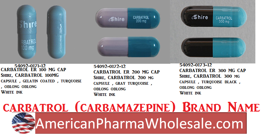 Rx Item-Carbatrol ER 100mg Cap 120 By Shire Pharma