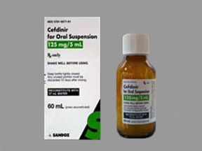 Rx Item-Cefdinir 125Mg/5ml Suspension 60ml By Sandoz Pharma