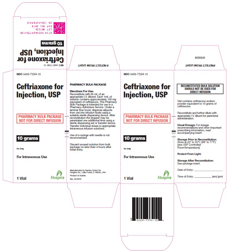 '.Ceftriaxone 10 Gm Vial By Hospira Worldw.'