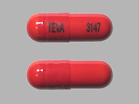 Rx Item-Cephalexin 500MG 100 Cap by Teva Pharma USA Gen Keflex 