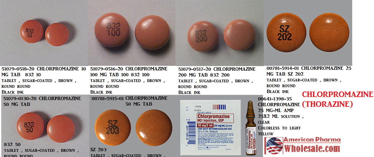 200mg Thorazine