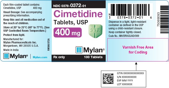 '.Cimetidine 400Mg Tab 100 By Mylan Pharma.'