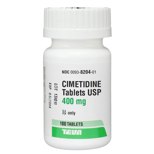 '.Cimetidine 400Mg Tab 100 By Teva Pharma.'